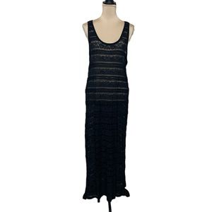 Black Lace Maxi Cover-Up by Forever (DM)